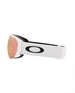 Oakley Goggles - FLIGHT PATH MATTE WHITE WPRIZM ROSE GOLD