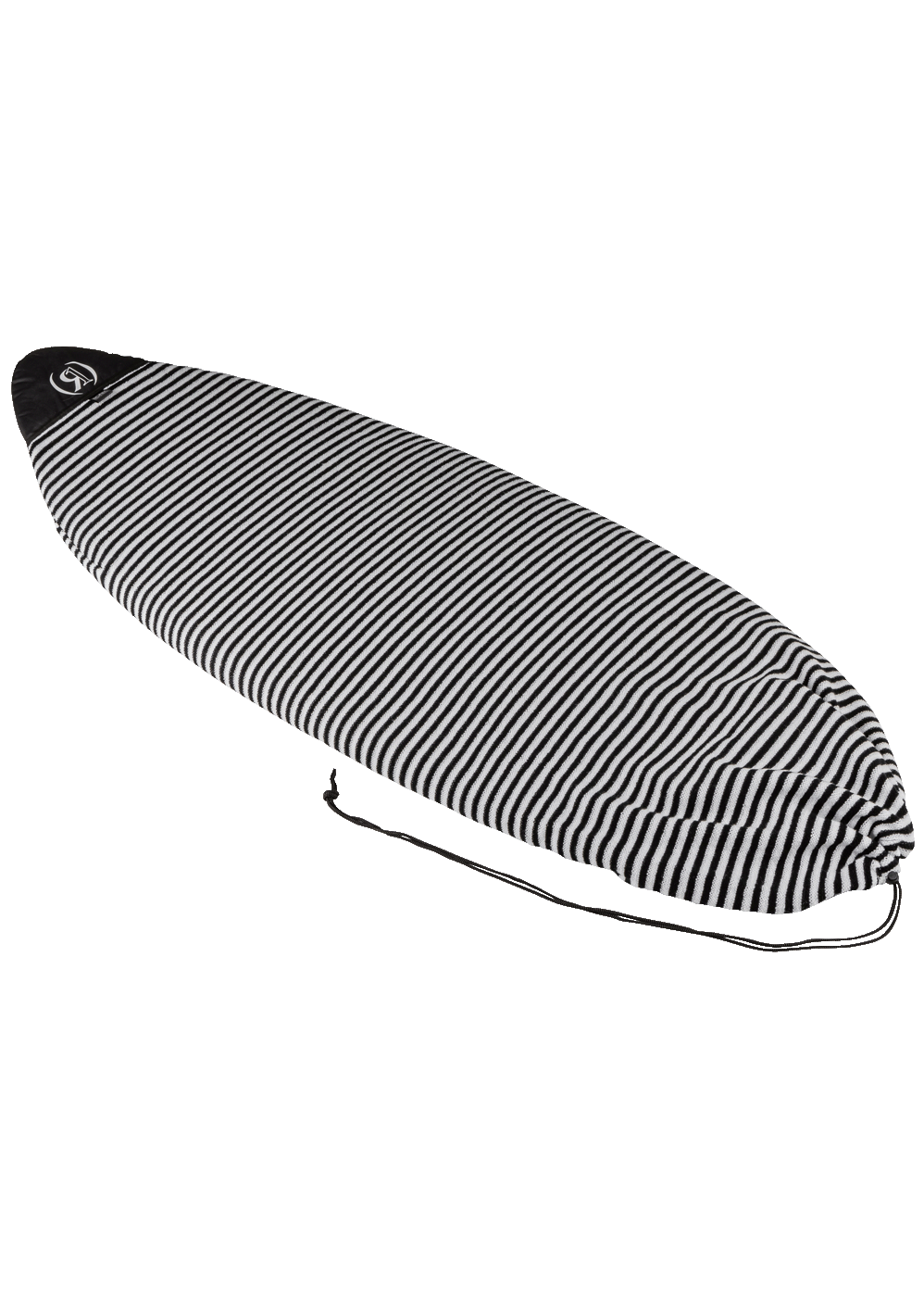 Sleeping Sack Surf Sock - Pointy Nose - Black / White