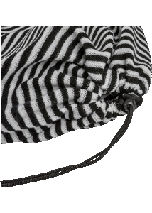 Sleeping Sack Surf Sock - Round Nose - Black / White