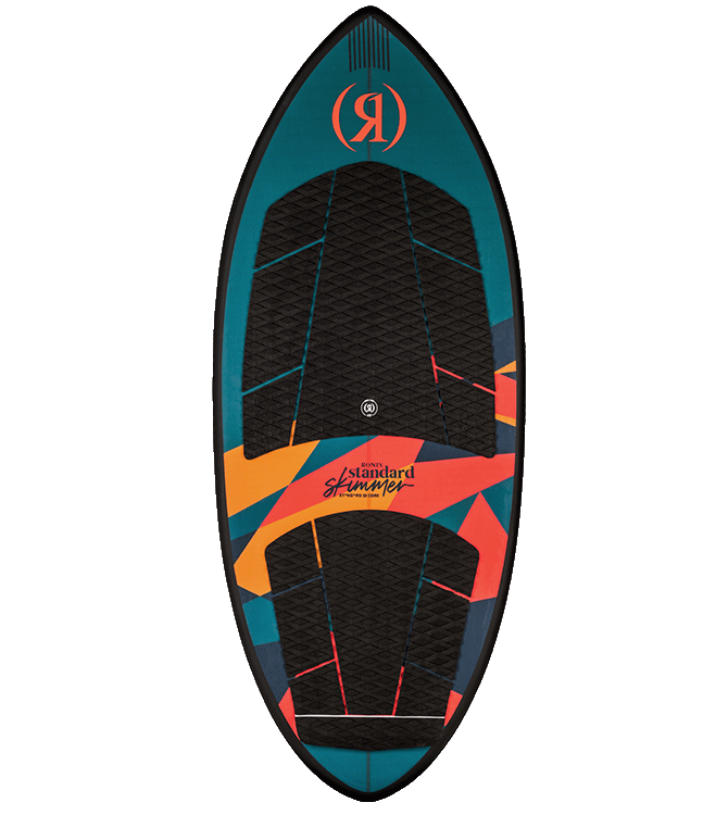 RONIX WAKESURF - STANDARD CORE - SKIMMER (2024) - Teal / Red / Orange