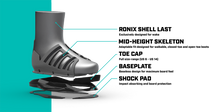 Load image into Gallery viewer, RONIX BOOTS 2023 - Parks - Stage 2 - Black / Reflective
