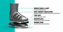 Load image into Gallery viewer, RONIX BOOTS - PARKS- STAGE 2 (2024) - Black / Reflective
