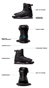 RONIX BOOTS 2023 - Anthem Boa - Stage 2 - Black