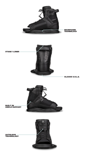 RONIX BOOTS - DIVIDE - STAGE 1 (2024) - Black