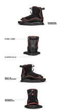 Load image into Gallery viewer, RONIX WOMENS BOOTS 2023 - Luxe - Stage 1 - Black / Coral
