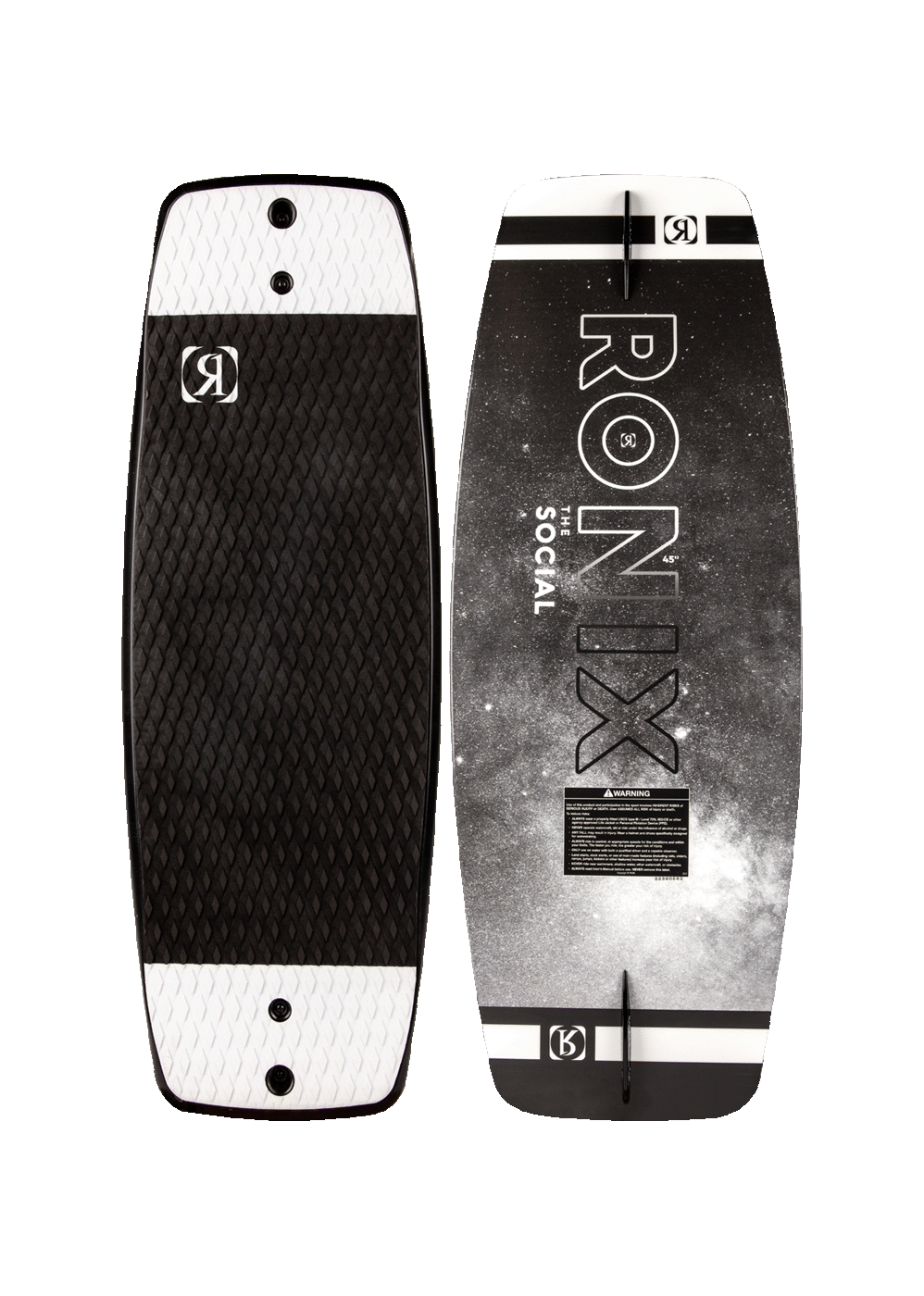 RONIX WAKE SKATE - Social - White / Black / Galaxy - 45 in.