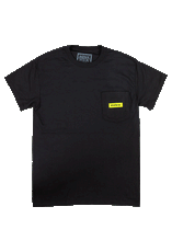 Load image into Gallery viewer, RONIX - MEGACORP - Pocket T-Shirt (2024) - Black / Yellow
