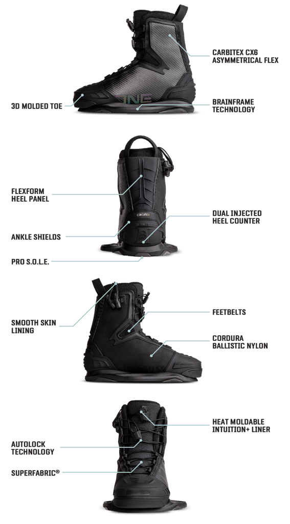 RONIX BOOTS - ONE - INTUITION (2024) - Carbitex / Aurora