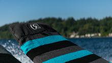 Load image into Gallery viewer, RONIX - Surf Sock - Wide Nose (2024) - Aqua Blue/ Black / Grey
