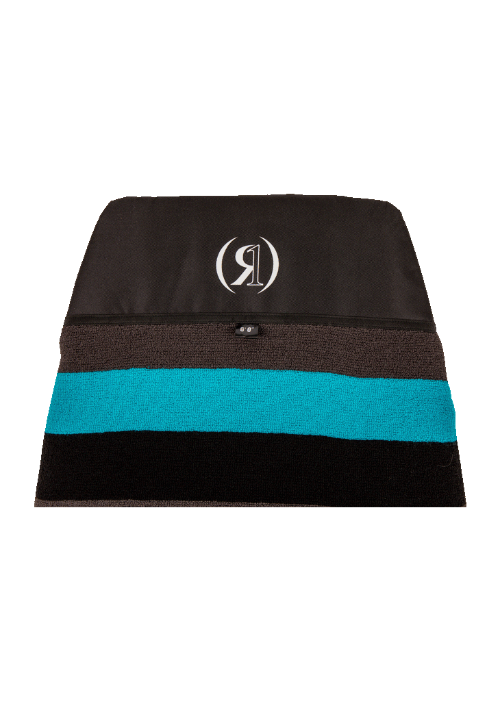 RONIX - Surf Sock - Wide Nose (2024) - Aqua Blue/ Black / Grey