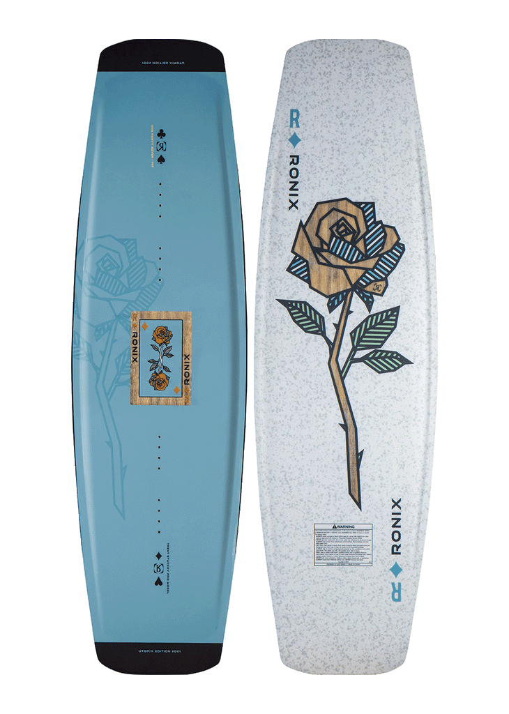 RONIX WAKEBOARDS - UTOPIA VARIABLE FLEX (2024) - Blue / Rose