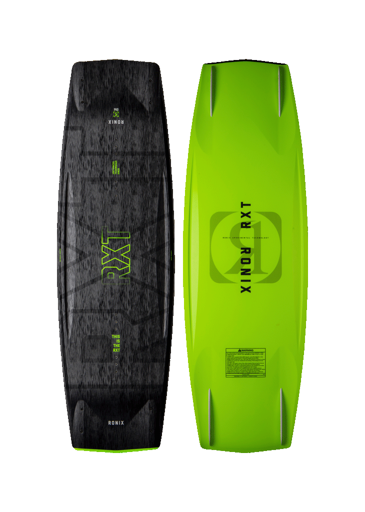 RONIX WAKEBOARDS - RXT BLACKOUT TECHNOLOGY BOAT BOARD (2024) - Black / GP Yellow