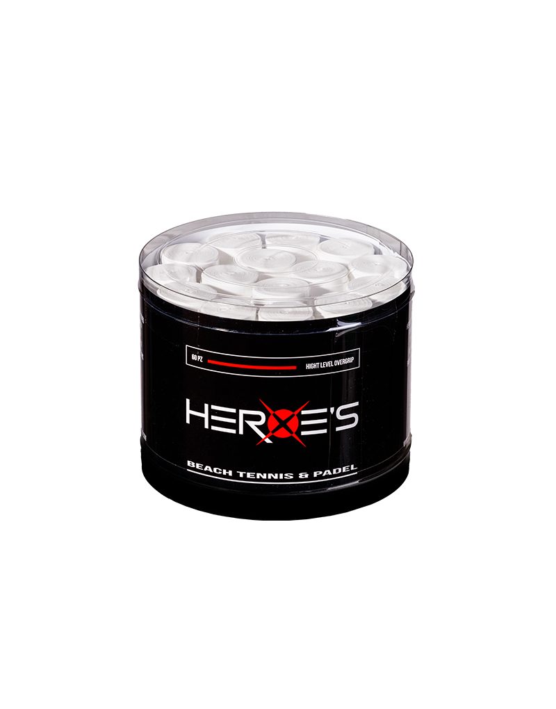 HEROES OVERGRIP 60 PZ HIGH LEVEL WHITE COLOR