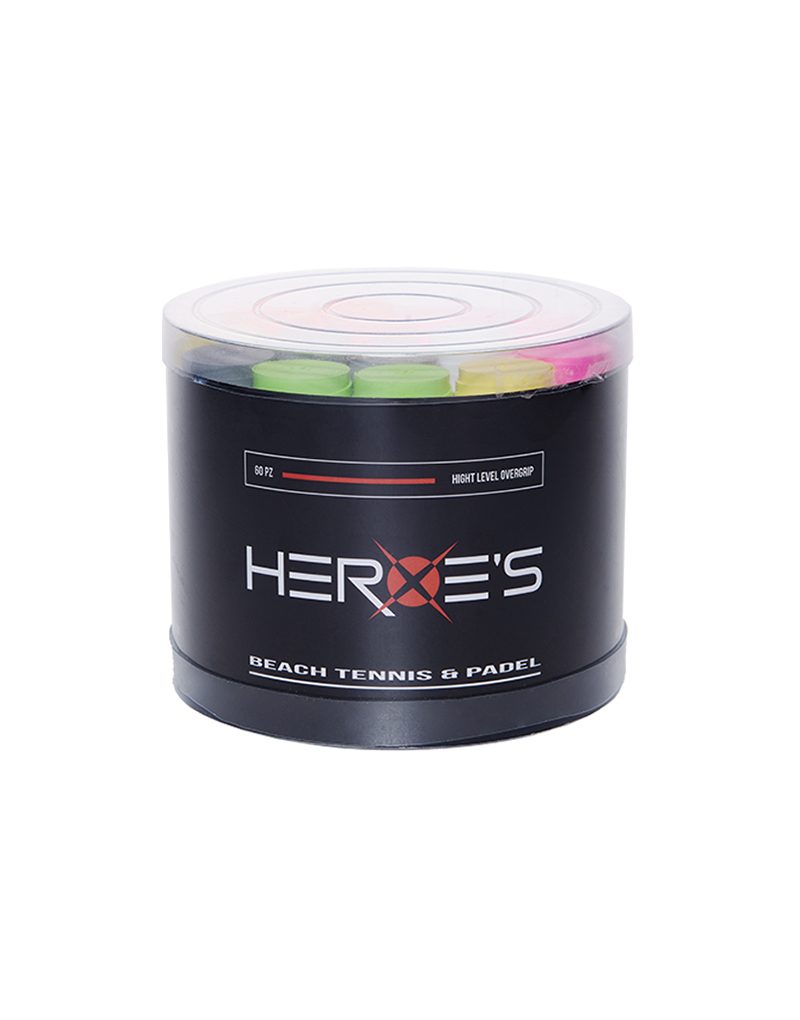 HEROES OVERGRIP 60 PZ HIGH LEVEL MIXED COLORS