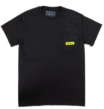 Load image into Gallery viewer, RONIX - MEGACORP - Pocket T-Shirt (2024) - Black / Yellow
