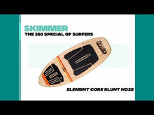 Load and play video in Gallery viewer, RONIX 2023 - Element Core - Blunt Nose Skimmer - Paulownia / Sunset
