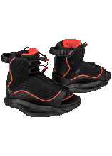 Load image into Gallery viewer, RONIX WOMENS BOOTS 2023 - Luxe - Stage 1 - Black / Coral
