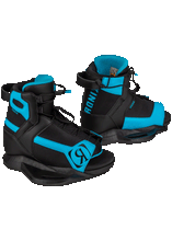 Load image into Gallery viewer, RONIX WAKEBOARDING KIDS BOOTS 2023- Vision - Stage 1 - Black / Blue
