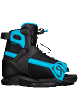 Load image into Gallery viewer, RONIX WAKEBOARDING KIDS BOOTS 2023- Vision - Stage 1 - Black / Blue
