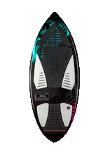 Load image into Gallery viewer, RONIX WAKESURF - WOMEN&#39;S CARBON AIR CORE 3 - SKIMMER (2024) - Black / Mint / Coral
