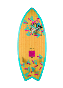 RONIX WAKESURF BOARD - WOMEN'S KOAL CLASSIC FISH | SURF 2022