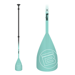 BOTE 3-Piece Adjustable SUP Paddle Seafoam