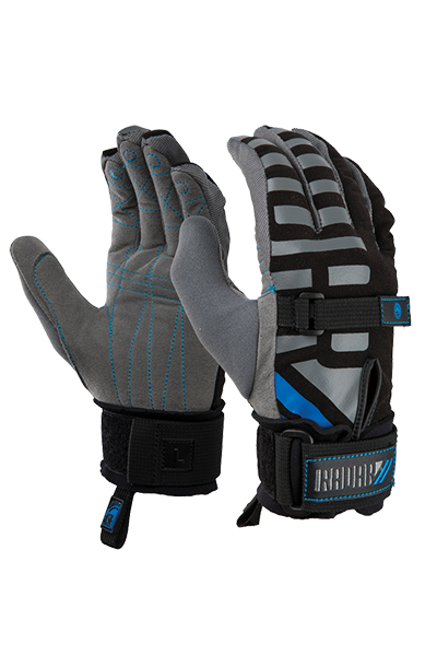 RADAR VOYAGE GLOVE - Black / Silver / Blue